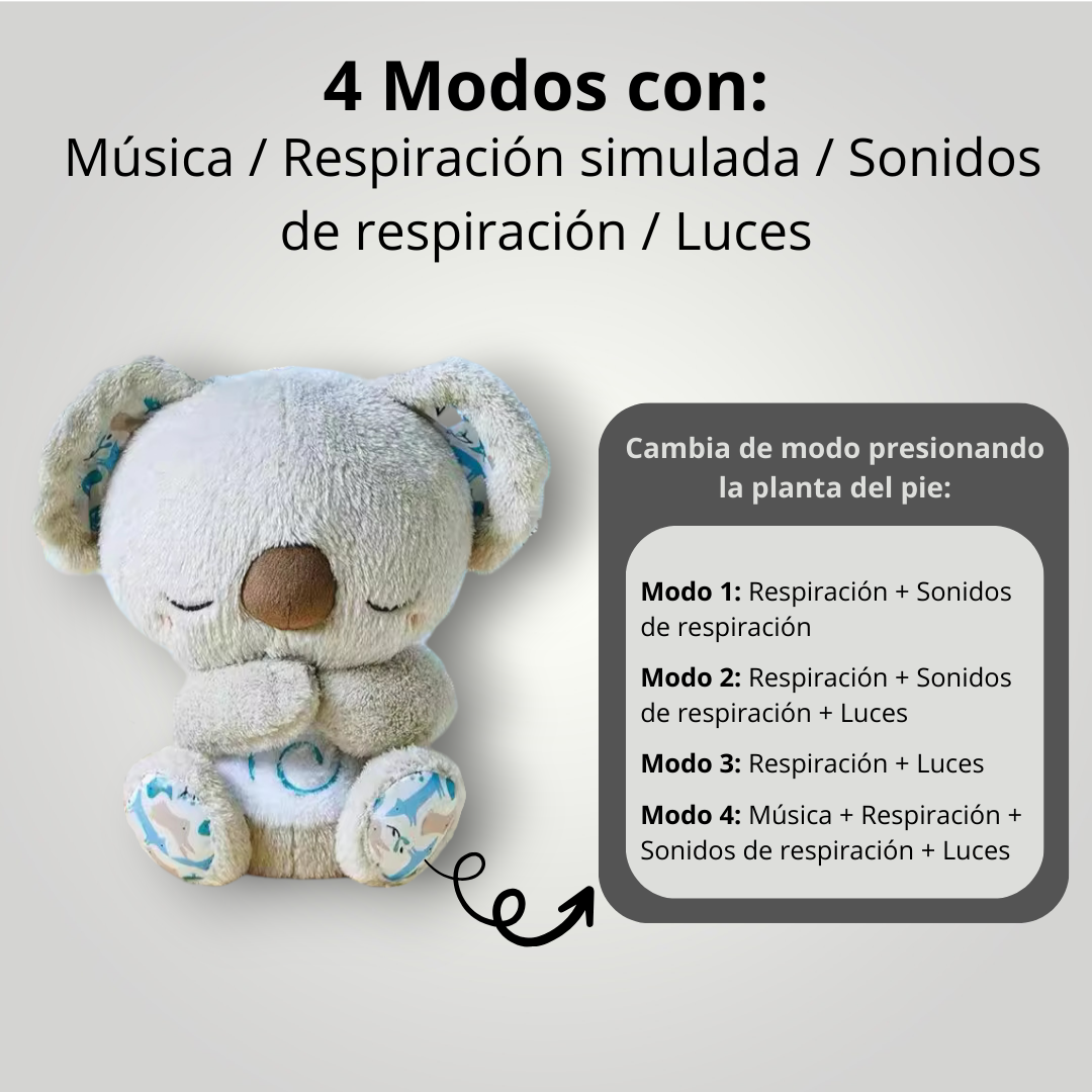 Peluche Koala con Respiración Calmante